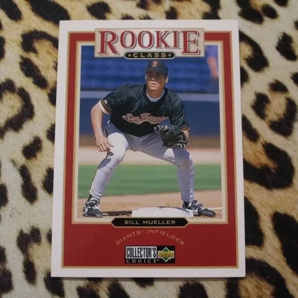 MLB Rookie Class Trading Card - Red and Black